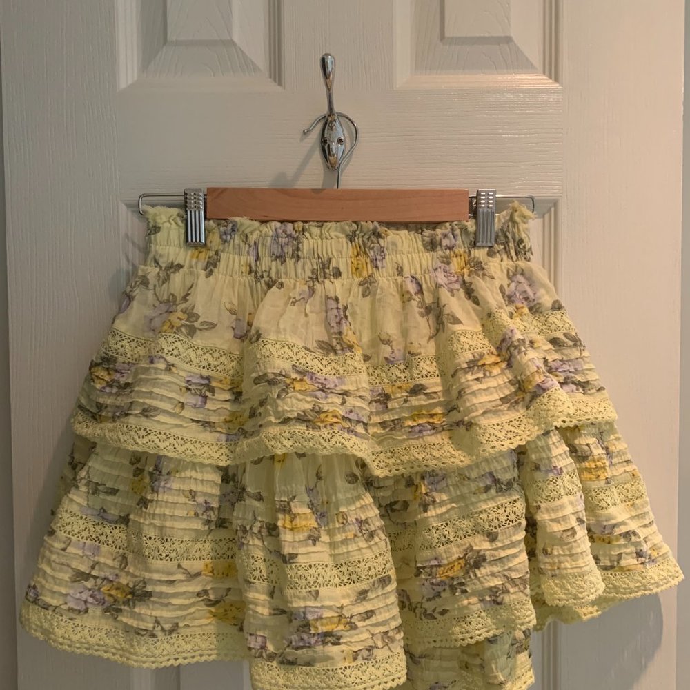 Arie Yellow Skirt